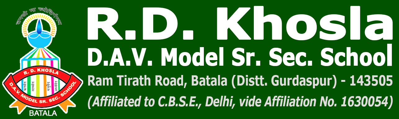 R.D. Khosla D.A.V. Model Sr. Sec. School