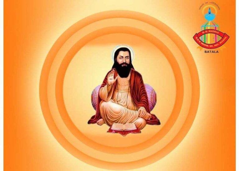 Read more about the article R.D. Khosla remembers the great preachings of Sri Guru Ravidas Ji on his Jayanti – 2023