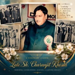 Late Sh. Charanjit Khosla
