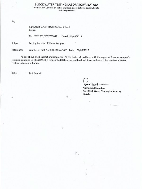 water certificate and report_page-0003